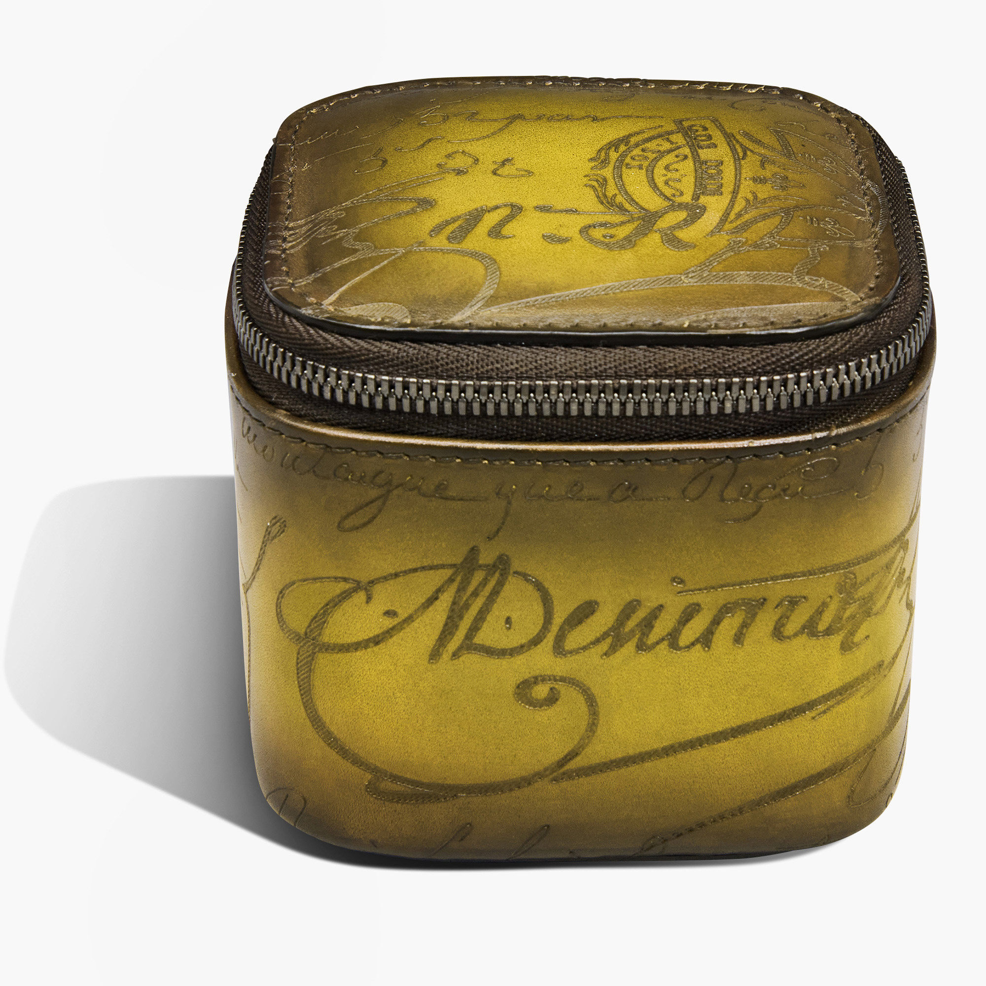 世界に一つ 特注 13万円 ベルルッティ KHAYAスクリットレザーケース ワパ グラディアント スクリットレザー コインパース