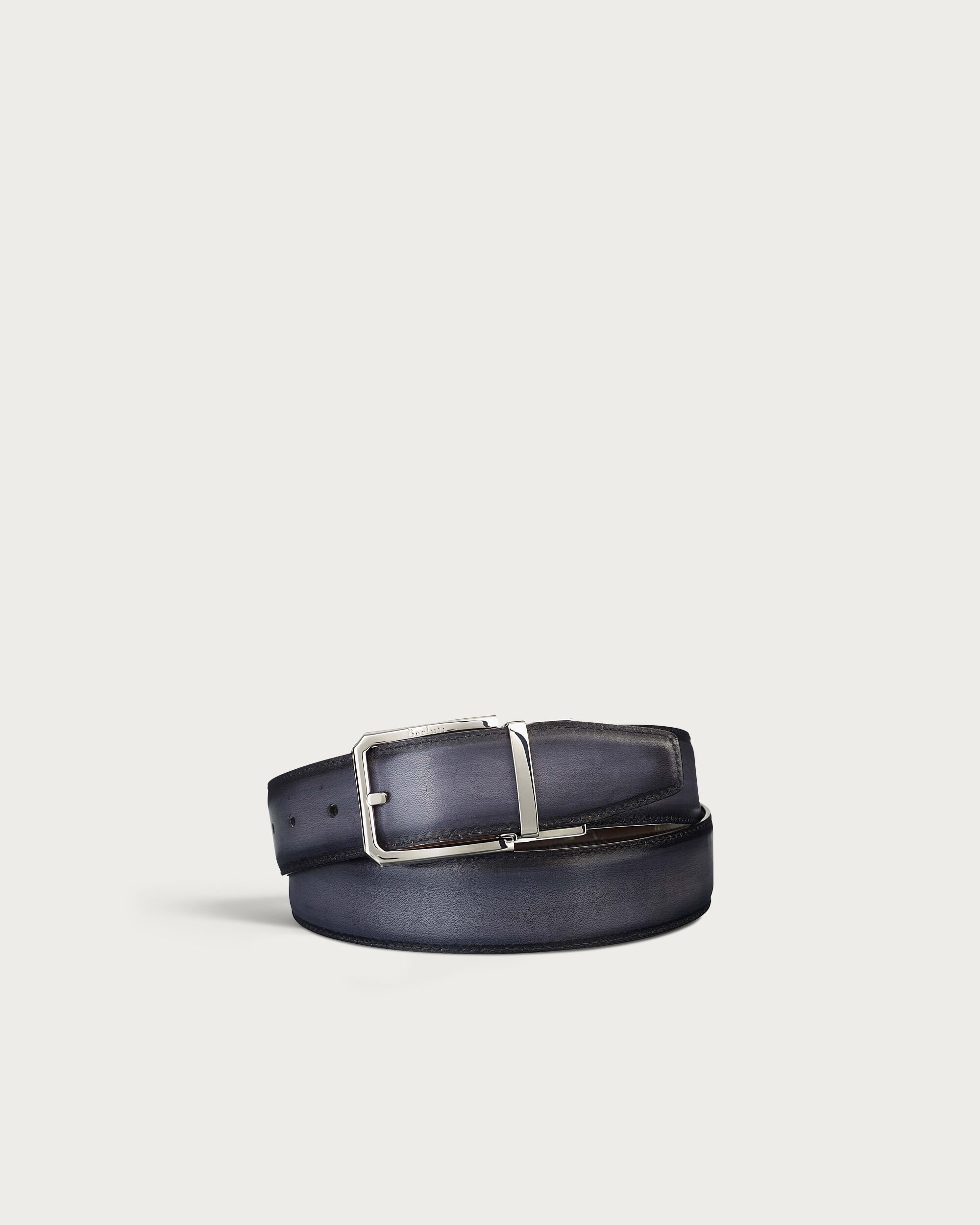 Ceinture Versatile R&eacute;versible, Nero & Tobacco Bis, hi-res