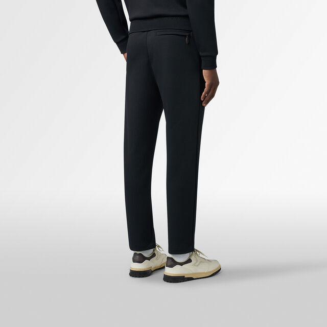 Wool Tracksuit Pants, COLD NIGHT BLUE, hi-res 3
