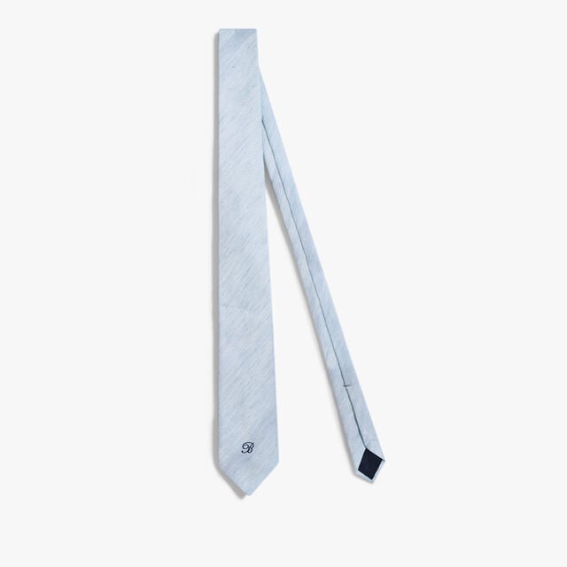 Pinstripes B Thabor Tie, SKY BLUE, hi-res 1