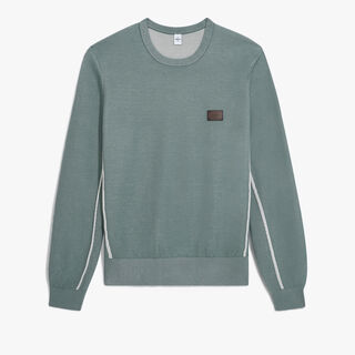 Shadow Crewneck, PRASIN GREEN, hi-res