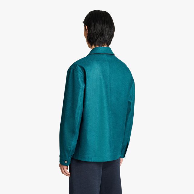 Veste Charbonnier En Laine Technique, COLVERT GREEN, hi-res 3