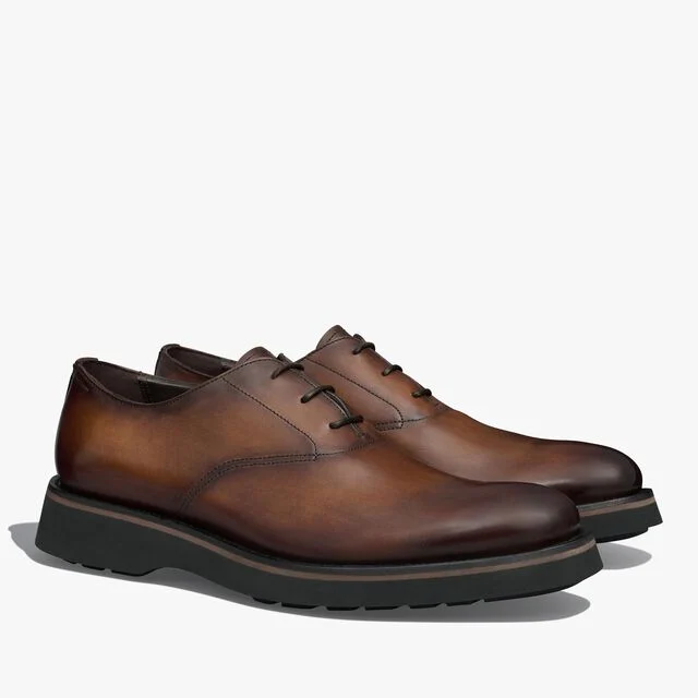 Alessio Leather Oxford, CACAO INTENSO, hi-res 2