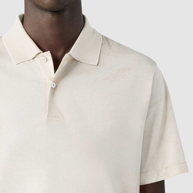 Scritto Pique Polo, CHALK BEIGE, hi-res 5