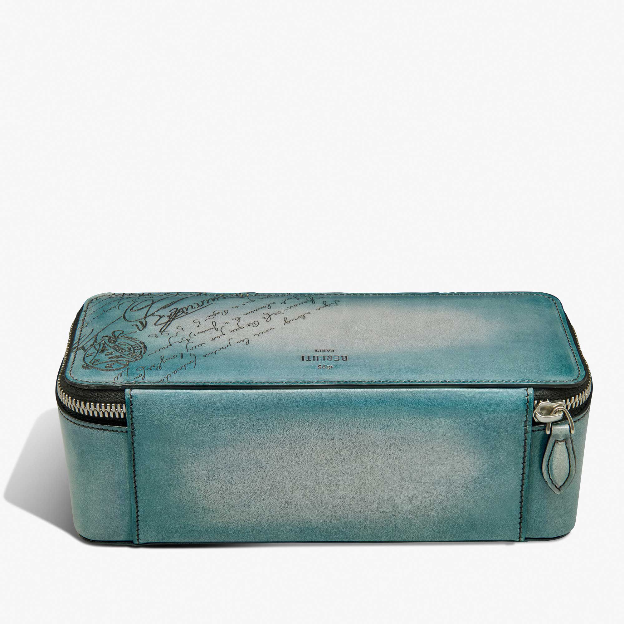 Watch Case 3 Scritto Leather Berluti KR