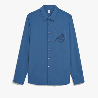 Pique Pocket Scritto Shirt Pique Pocket Scritto Shirt