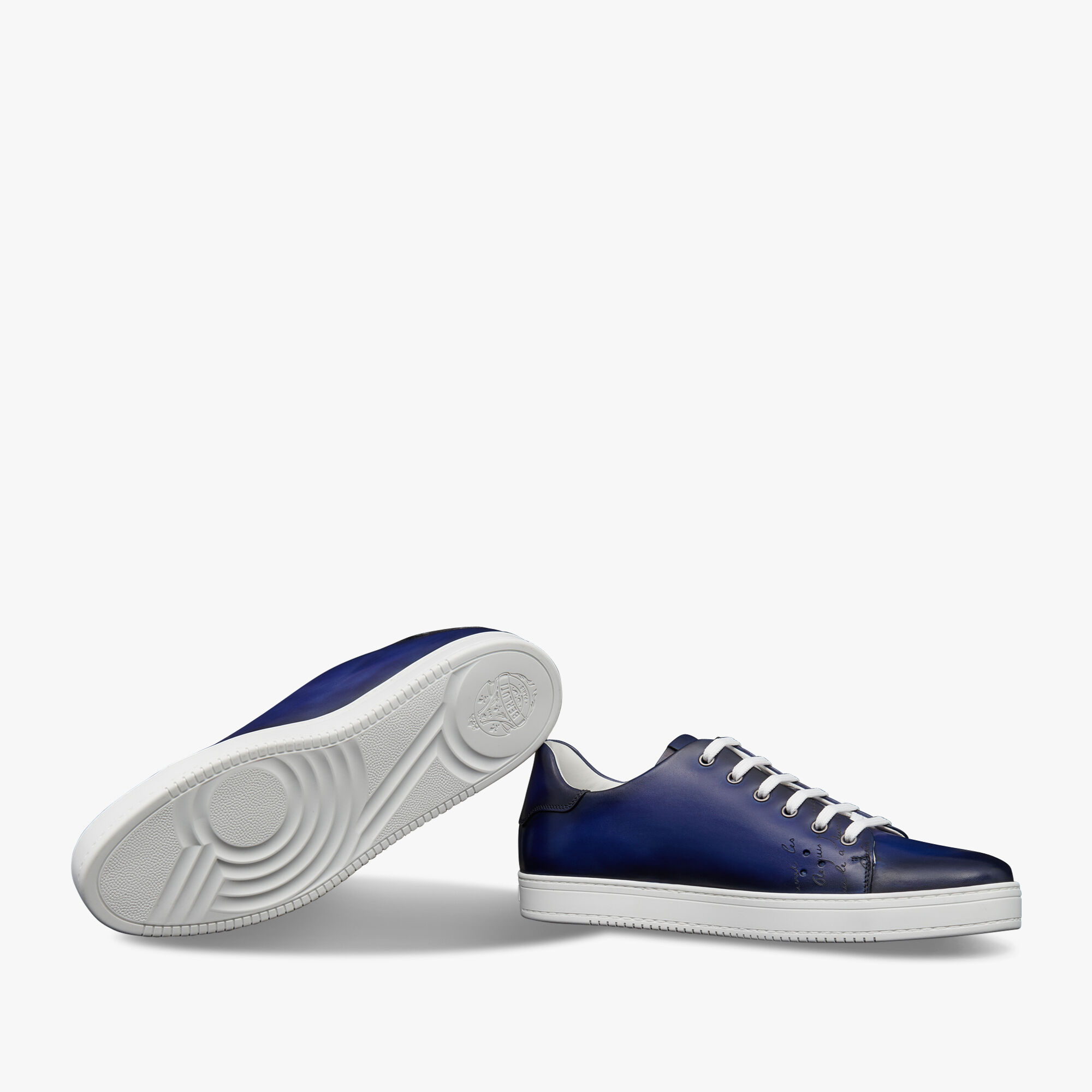 Playtime Scritto Leather Sneaker, UTOPIA BLUE, hi-res 4