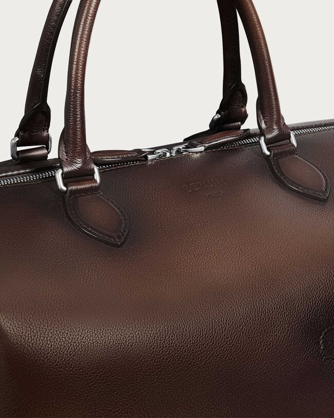 Toujours Soft Zipped Bag Travel Bag, Soft Brown, hi-res