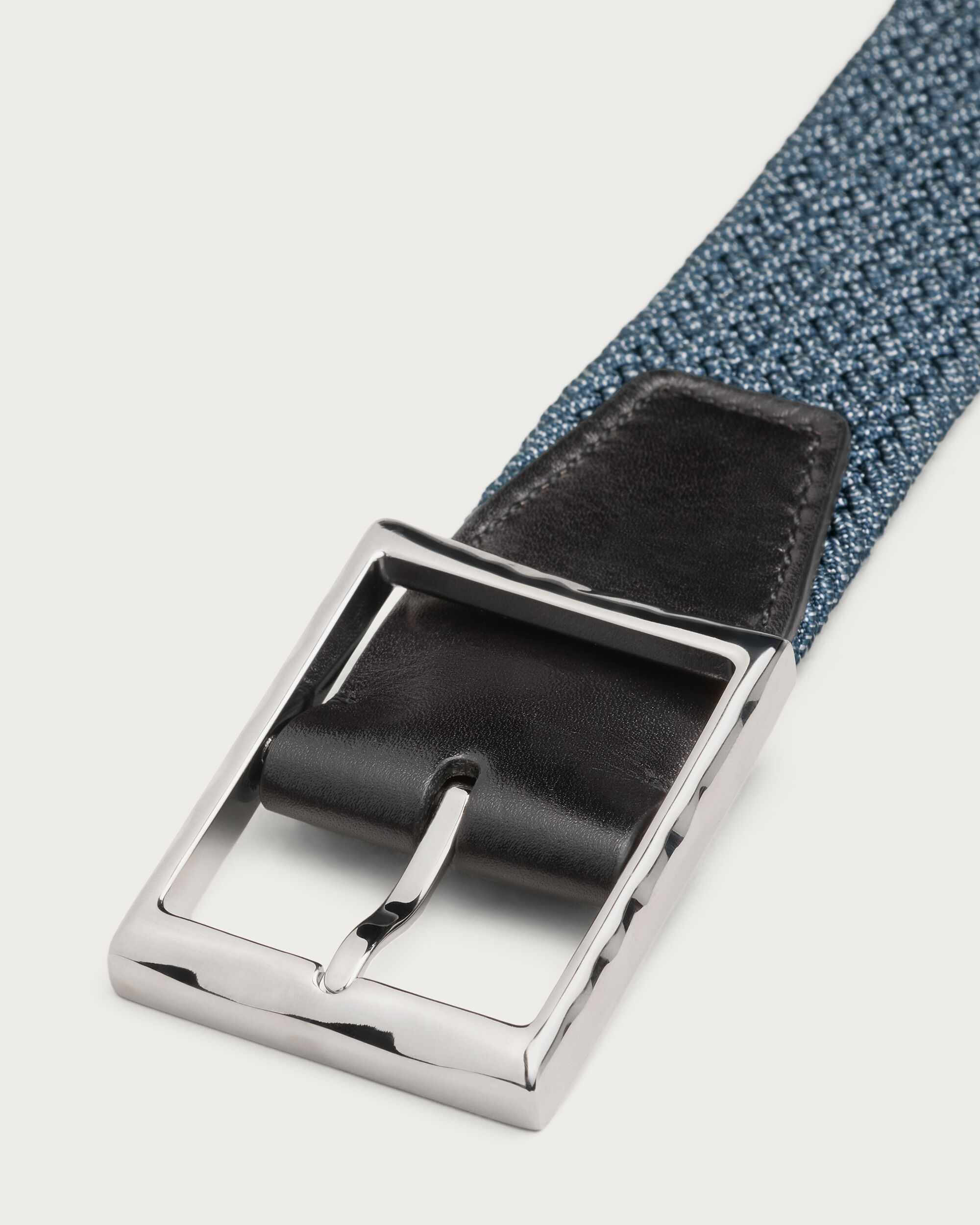 Classic Tress&eacute;e Belt, Stone Denim, Image 1