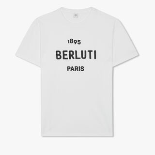 Embroidered Logo T-shirt, BLANC OPTIQUE, hi-res