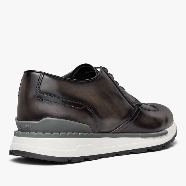Fast Track Leather Sneaker, NERO GRIGIO, hi-res 5
