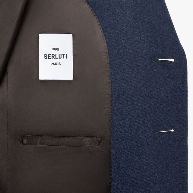 Wool Lined Formal Jacket, NIGHT BLUE, hi-res 6