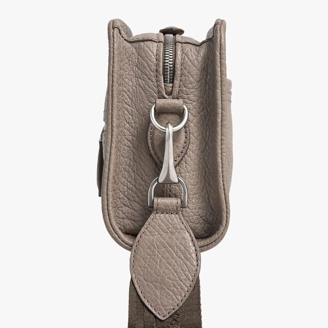 Journalier Xs Leather Messenger, TAUPE, hi-res 2