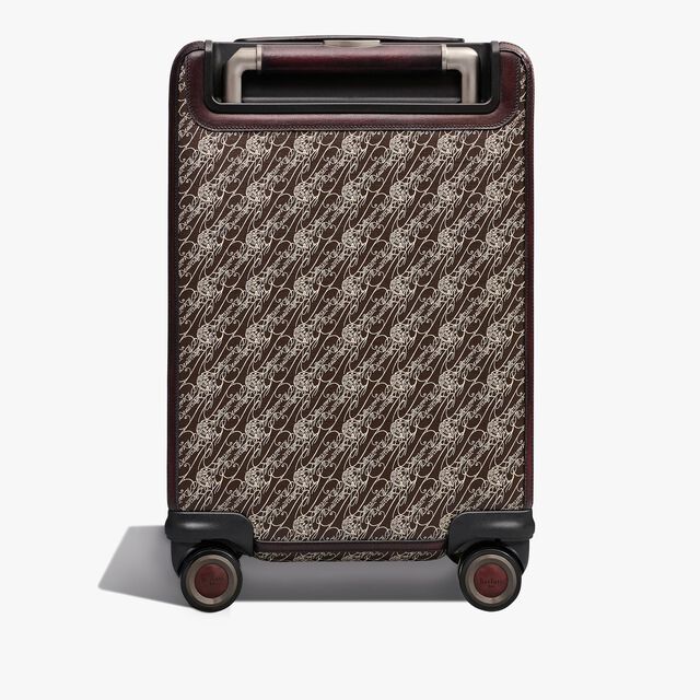 Formula 1005 Toile Marbeuf Rolling Suitcase, DARK BROWN + MADURO, hi-res 4