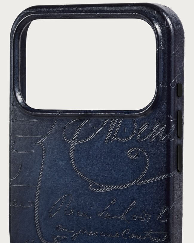 iPhone 17 Pro Max Case, Nero Blu, hi-res