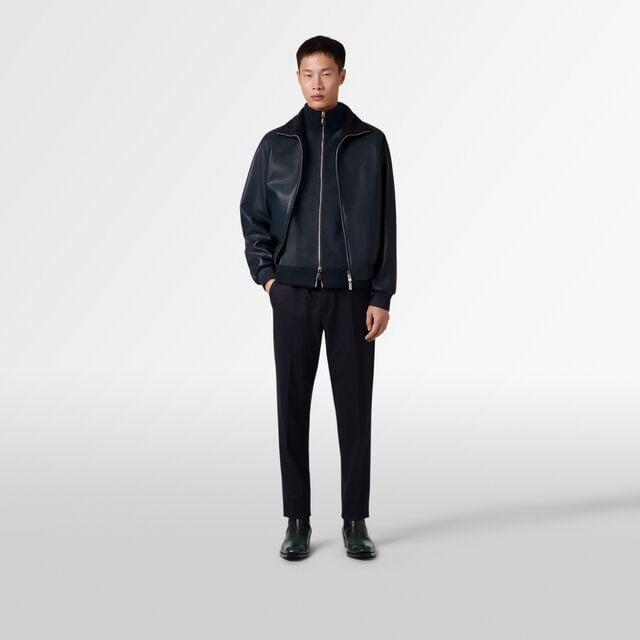 Suede & Cashmere Bodywarmer, ANTHRACITE MELANGE, hi-res 4