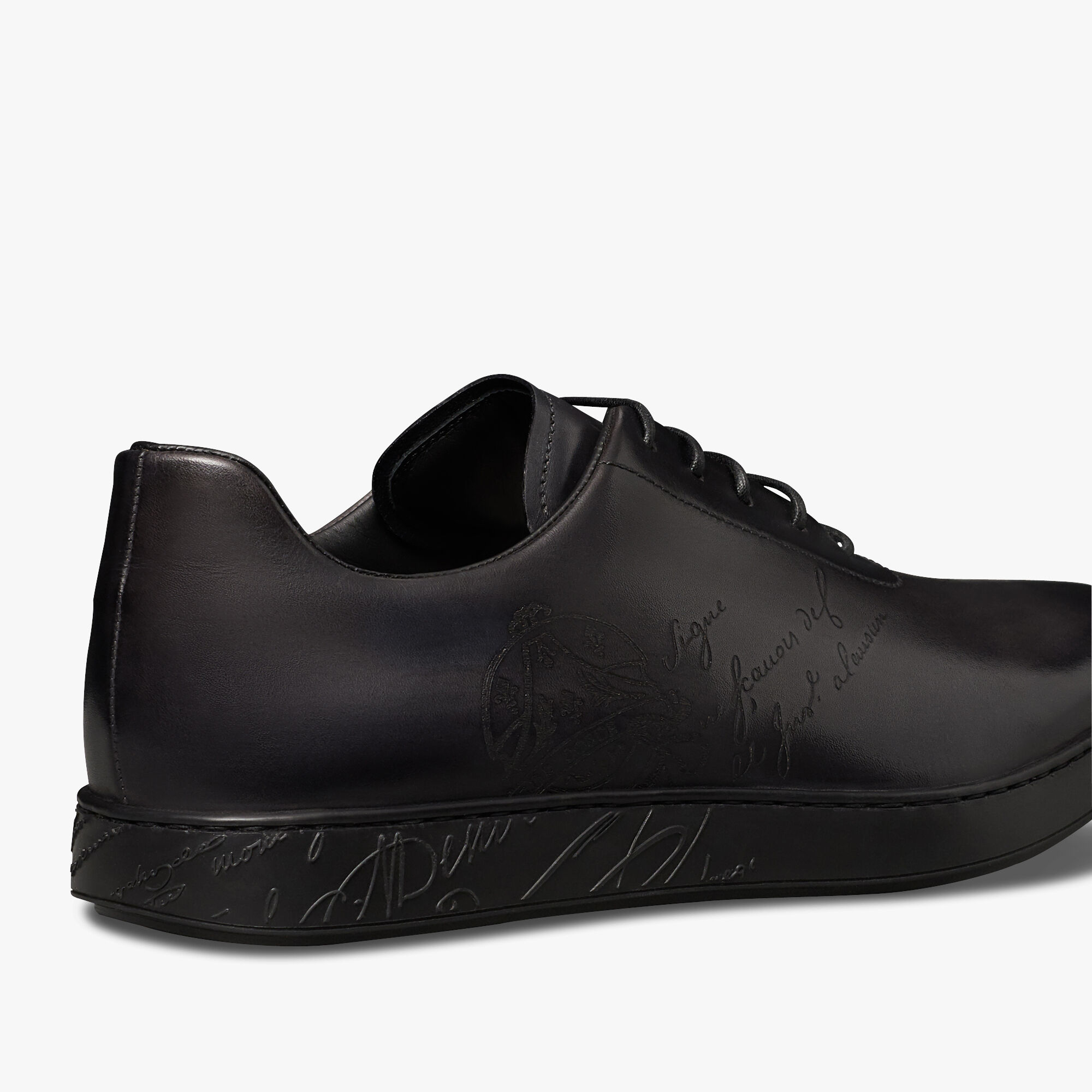 Metropolitan Scritto Leather Oxford, NERO, hi-res 5