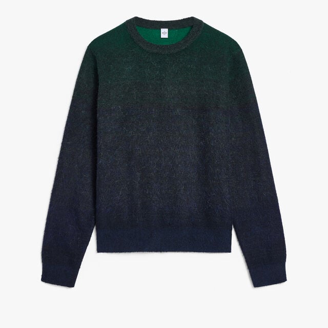 Brushed Patina Crewneck, GREEN PATINA, hi-res 1