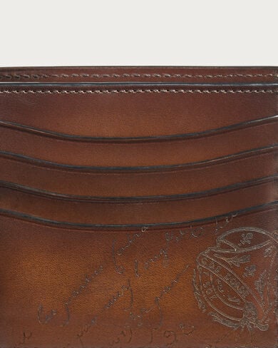 Makore Slim Compact Wallet, Black, hi-res