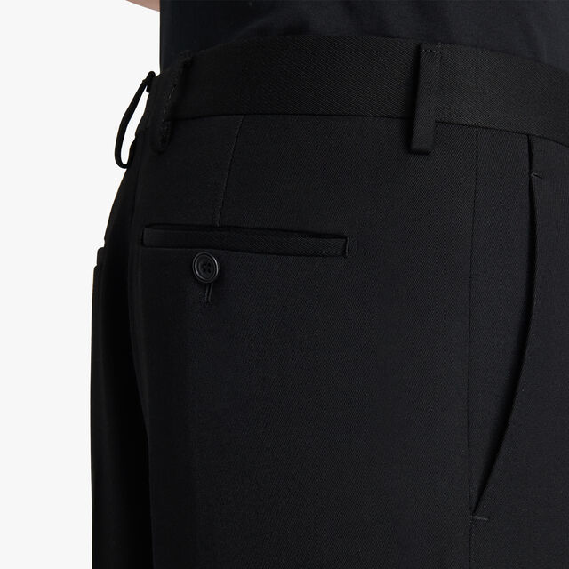 Formal Wool Trousers, NOIR, hi-res 5