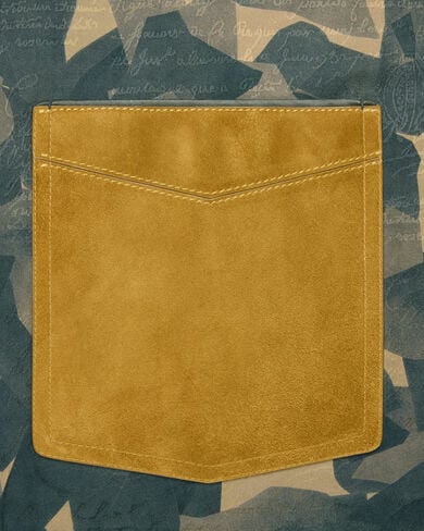 Camouflage Military Overshirt with Suede Details, Green Camo Shoes, hi-res