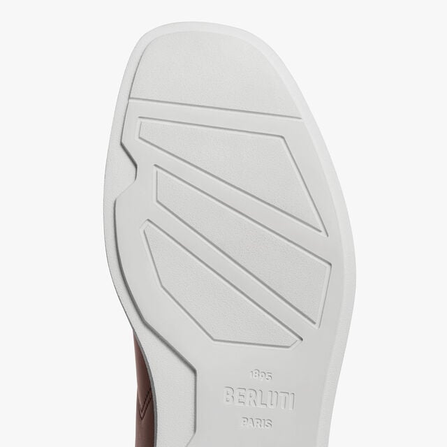 Stellar Venezia Calf Leather Sneaker, MARRONE INTENSO, hi-res 7