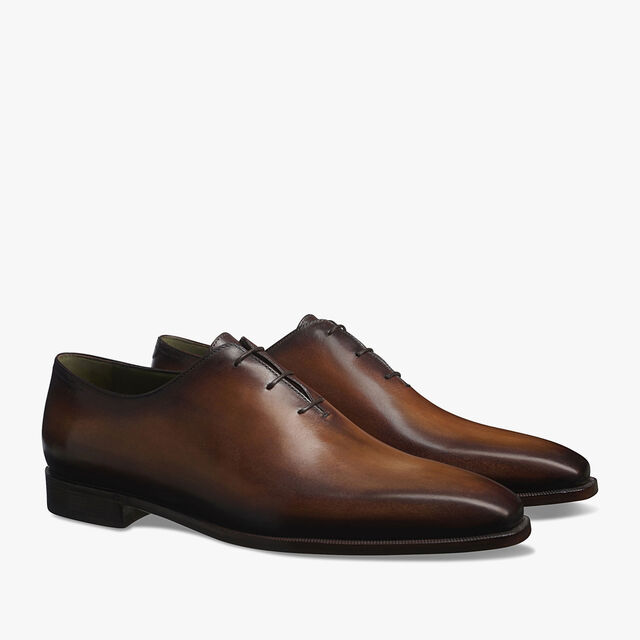 Alessandro Demesure Leather Oxford, TOBACCO BIS, hi-res 2