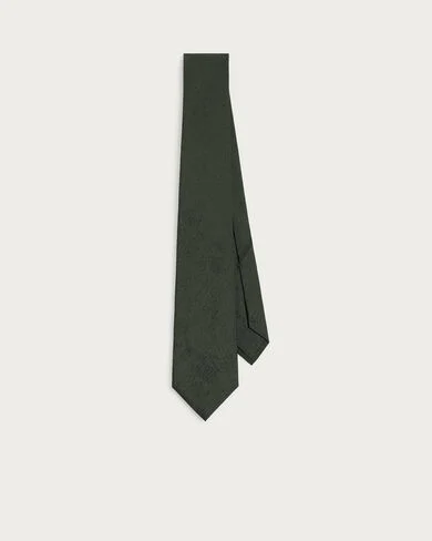 クラシック スクリットパターン タイ, Dark Green, hi-res