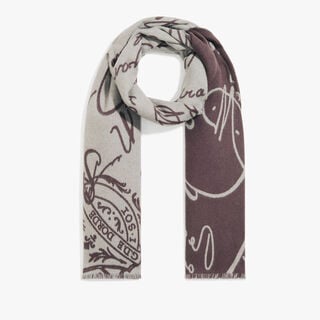 Wool Scritto Scarf Wool Scritto Scarf