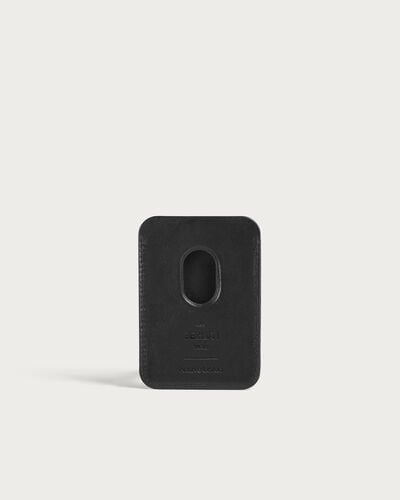 Magnetic Card Holder, Deep Black, hi-res