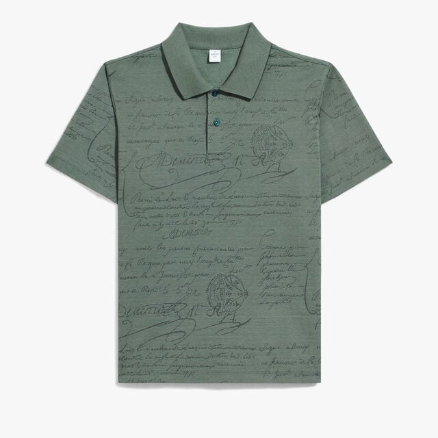 Scritto Pique Polo, SLATE BLUE, hi-res 1