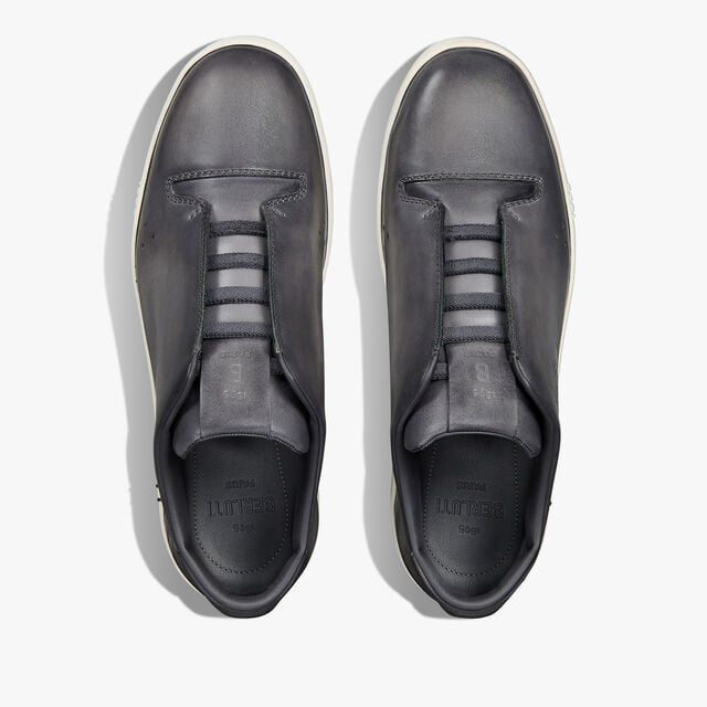 Playtime Scritto Venezia Calf Leather Sneaker Slip On, LIGHT ALUMINIO, hi-res 4