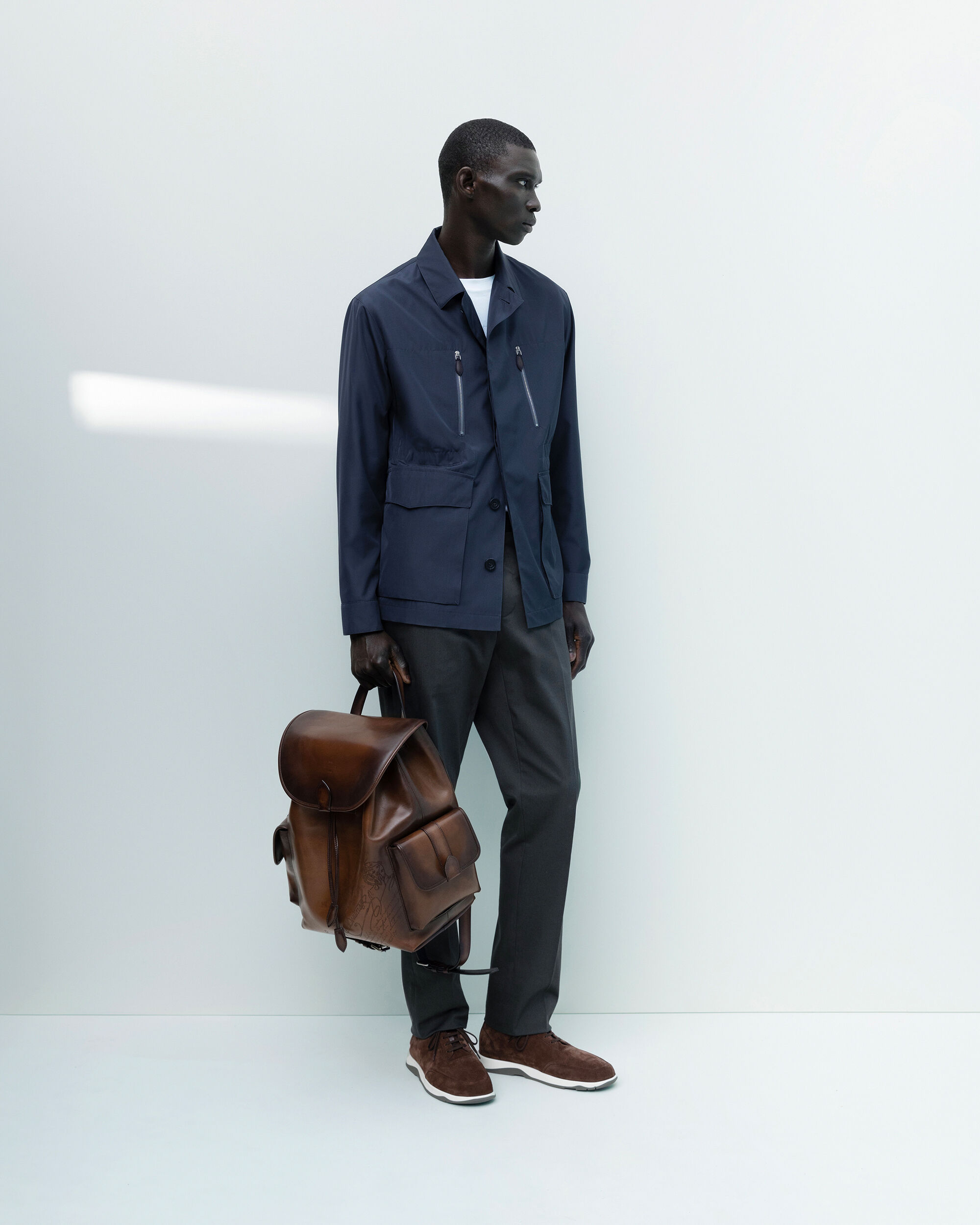 Sac A Dos Horizon En Cuir Scritto Swipe Berluti FR