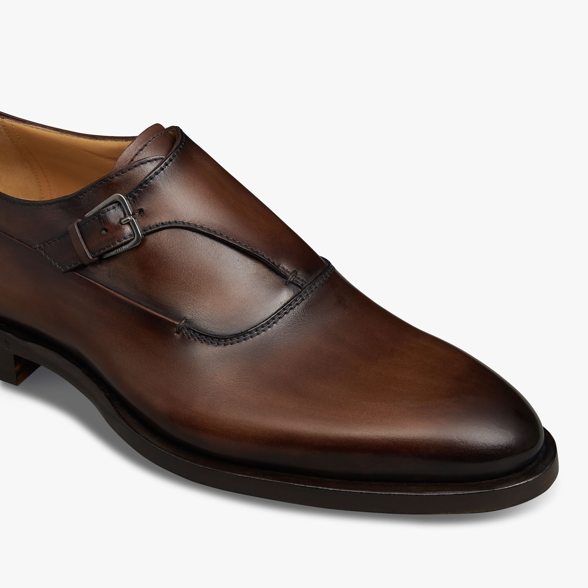 Equilibre Leather Monk Shoe, TDM INTENSO, hi-res 6