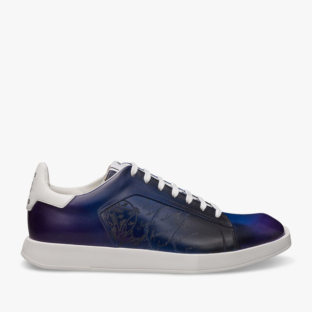Stellar Scritto Leather Sneaker, CLOUDY SPACE, hi-res 1