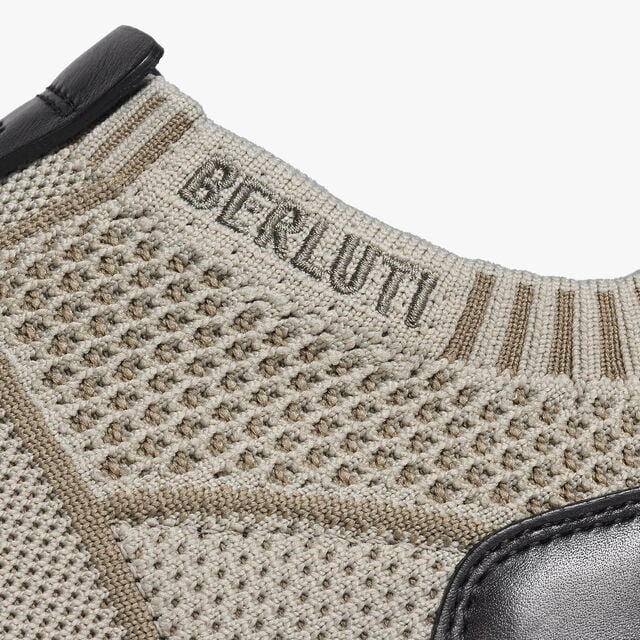 Sneaker Shadow En Maille Et Cuir, SAND, hi-res 7