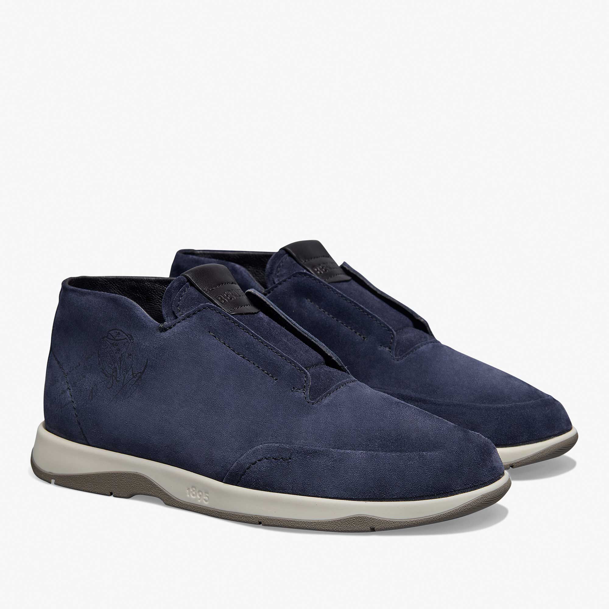 Echappee Scritto Suede Slip On Berluti GB