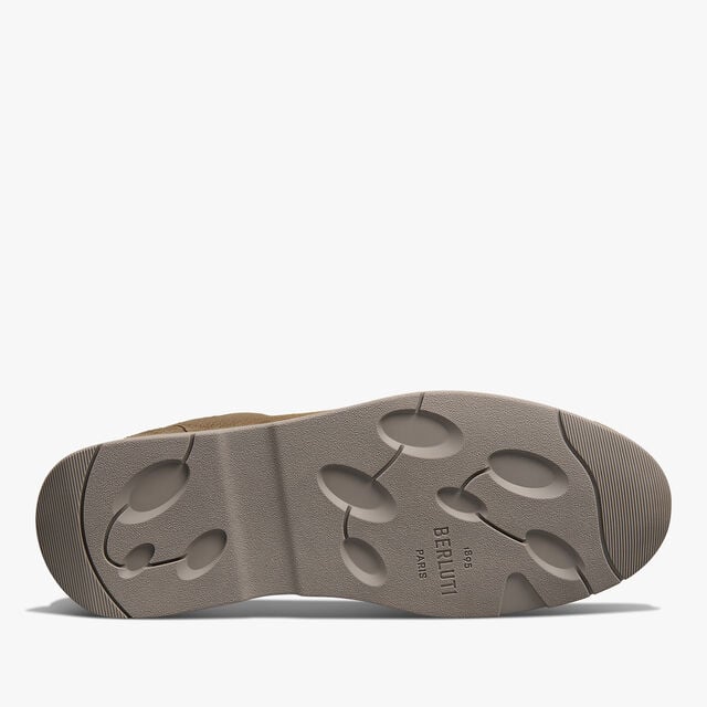 Echappee Scritto Suede Calf Derby, PINE GREEN, hi-res 6