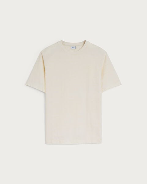 スクリット ピケ Tシャツ, Off White, hi-res