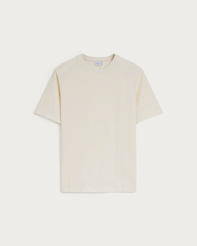 Scritto Piqu&eacute; T-shirt, Off White, hi-res