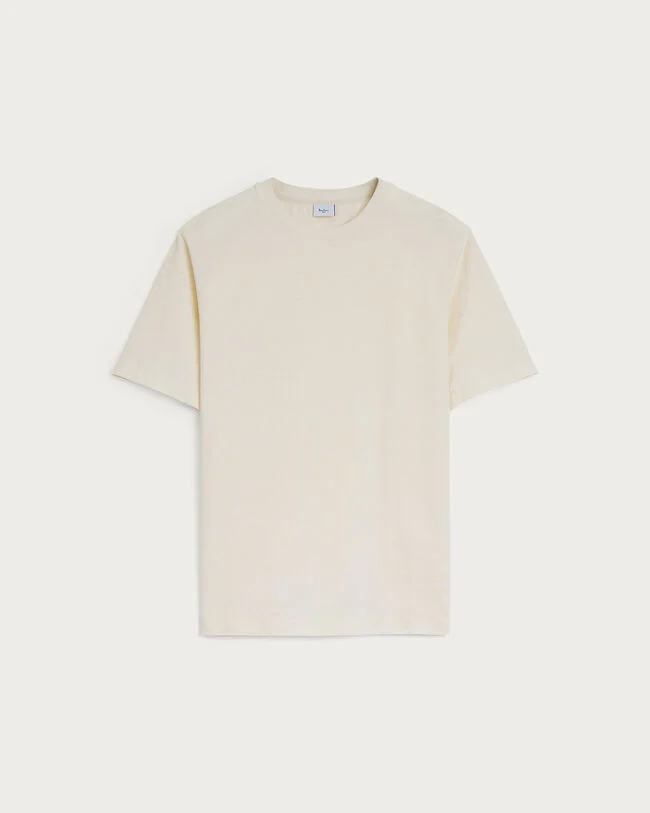 Scritto Piqu&eacute; T-shirt, Off White, hi-res