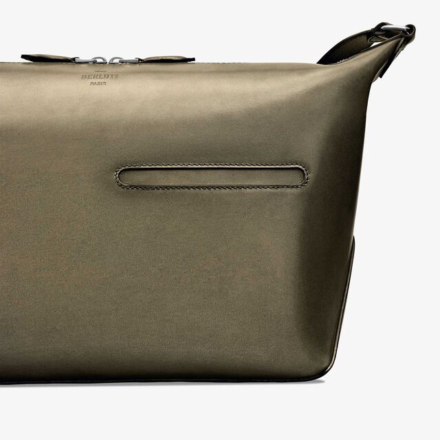 Toujours Soft Zipped Hobo Leather Messenger, SANDSTORM, hi-res 5