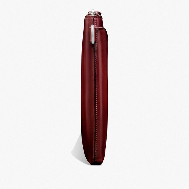 Nino GM Gradiant Scritto Leather Clutch, LIGHT SAINT EMILION, hi-res 4