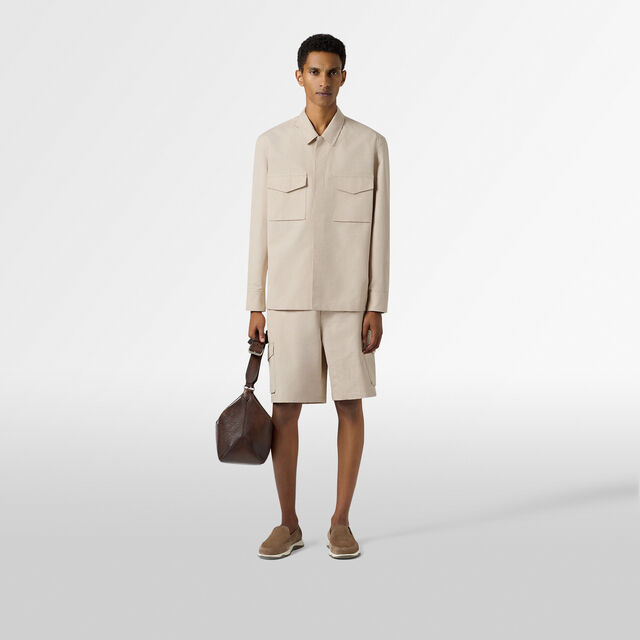 Scritto Cargo Shorts, NATURAL BEIGE, hi-res 4