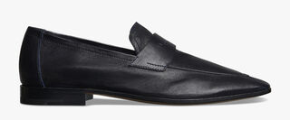 Lorenzo Rimini袋鼠皮乐福鞋, NERO, hi-res