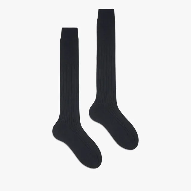 Long Socks, NAVY, hi-res 2