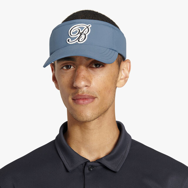 Nylon Golf Visor, STORM BLUE, hi-res 3
