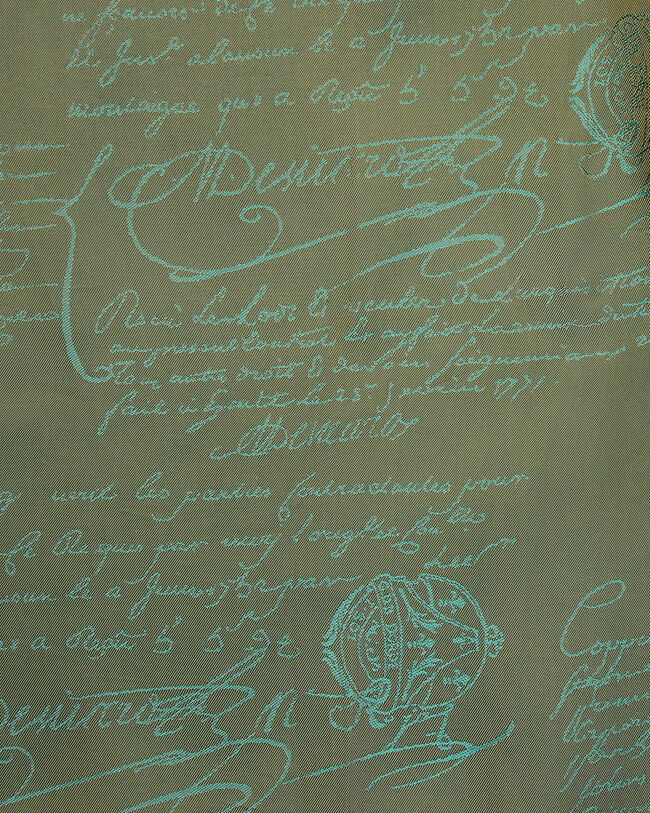 Blouson Aviateur en Maille avec D&eacute;tails en Cuir, Olive, hi-res