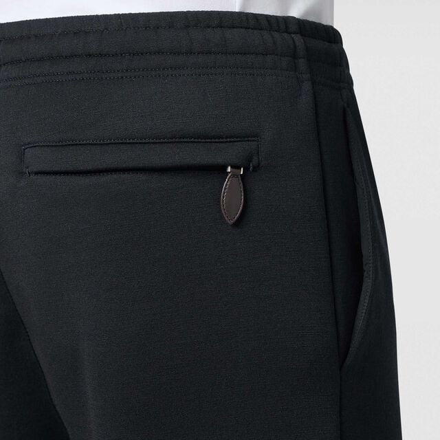 Wool Tracksuit Pants, COLD NIGHT BLUE, hi-res 4