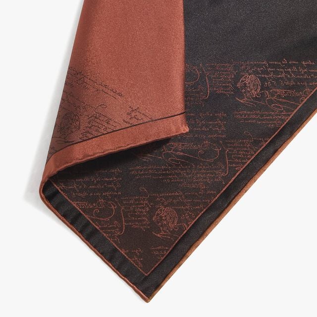 Scritto Degrade Handkerchief, CHESTNUT BROWN, hi-res 2